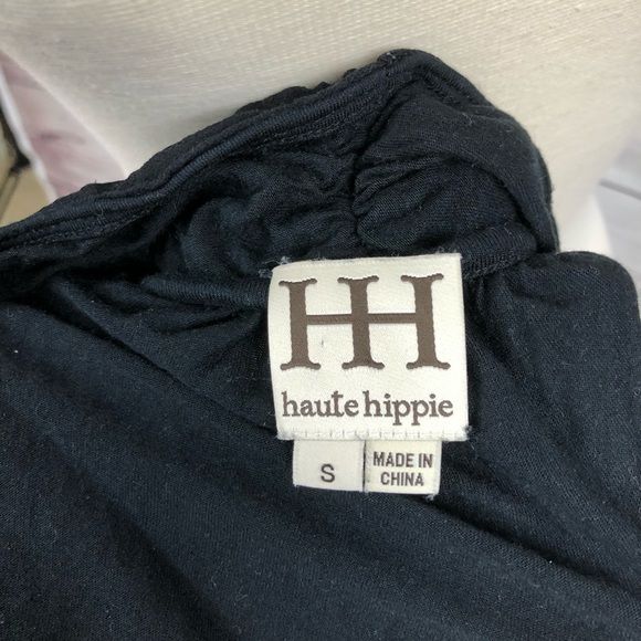 Haute Hippie Black Blouse - Picture 8 of 8